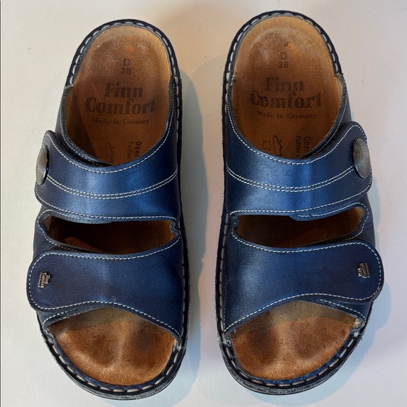 Finn Comfort Sansibar Navy Blue Sandals
Size 8 - Picture 2 of 7